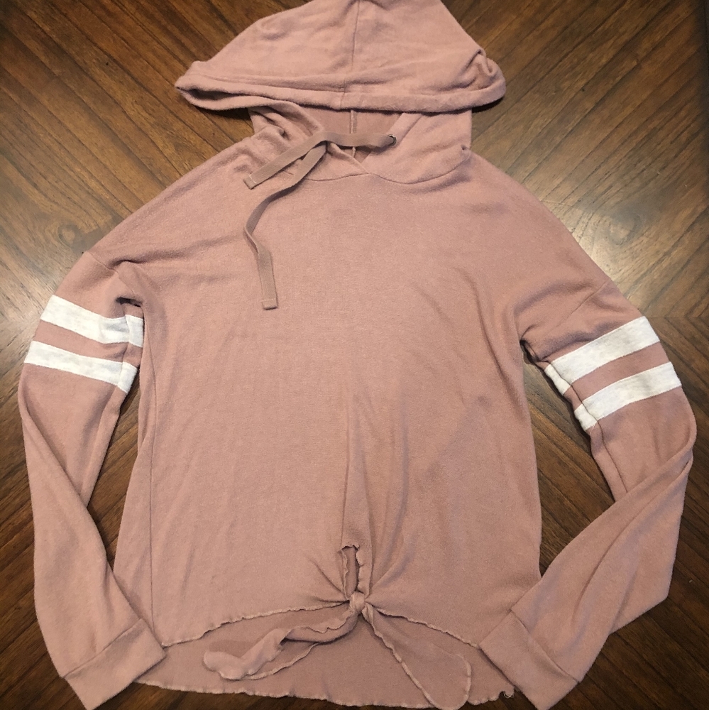 Pink hoodie